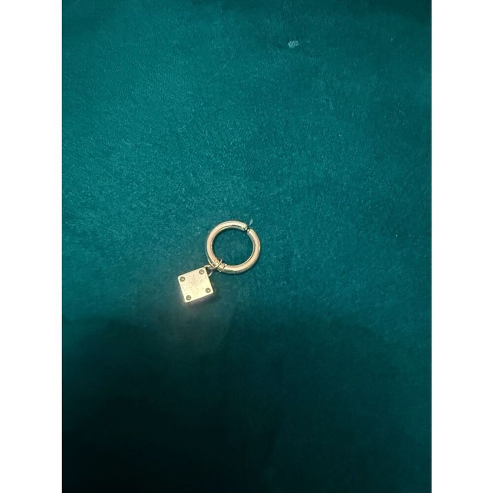 Gold Earring Cuff - Dice Charm BRAND NEW Single Earring Cuff